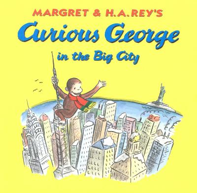 Book cover for Curious George in the Big City