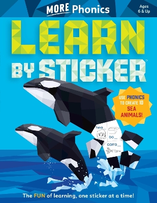 Cover of Learn by Sticker: More Phonics