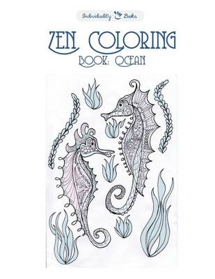 Book cover for Zen Coloring Book Ocean