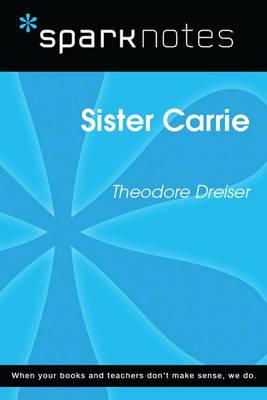 Book cover for Sister Carrie (Sparknotes Literature Guide)