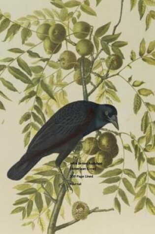 Cover of John James Audubon (American Crow) 100 Page Lined Journal