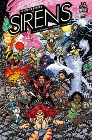 Cover of George Perez's Sirens #3