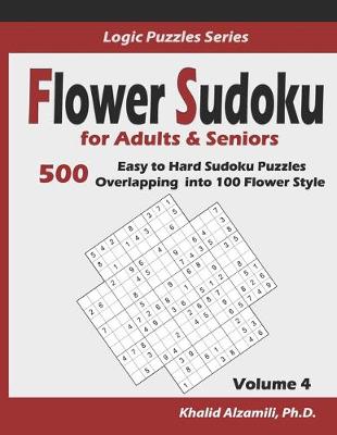 Book cover for Flower Sudoku for Adults & Seniors