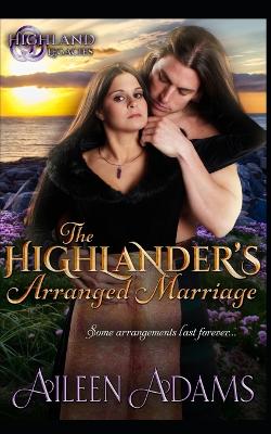 Book cover for The Highlander's Arranged Marriage