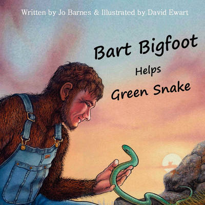 Book cover for Bart Bigfoot Helps Green Snake