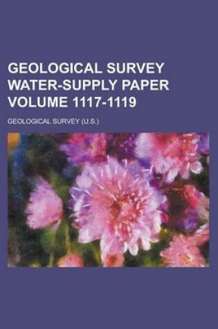 Cover of Geological Survey Water-Supply Paper Volume 1117-1119
