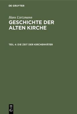 Book cover for Die Zeit der Kirchenvater