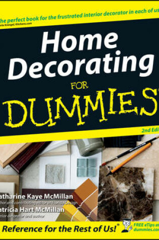 Cover of Home Decorating For Dummies