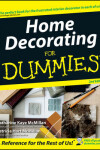 Book cover for Home Decorating For Dummies