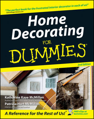 Book cover for Home Decorating For Dummies