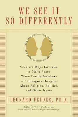 Book cover for We See It So Differently