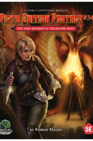 Cover of Fifth Edition Fantasy #34: The Red Dragon's Treasure Map