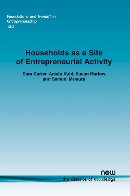 Cover of Households as a Site of Entrepreneurial Activity