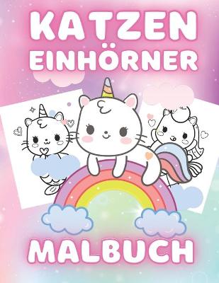 Book cover for Katzen Einhoerner Malbuch