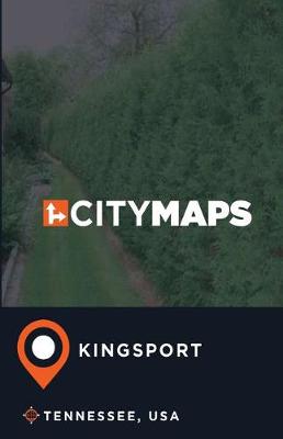 Book cover for City Maps Kingsport Tennessee, USA