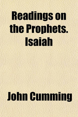 Book cover for Readings on the Prophets. Isaiah