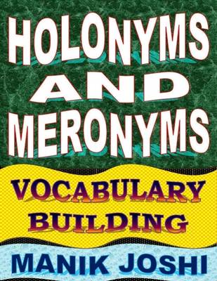 Book cover for Holonyms and Meronyms: Vocabulary Building