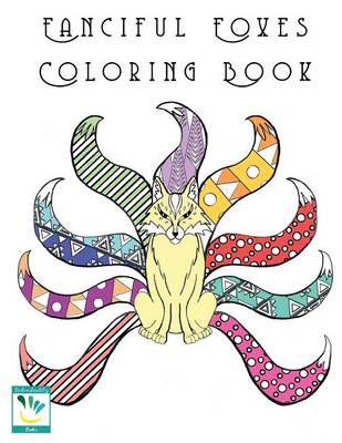 Book cover for Fanciful Foxes Coloring Book