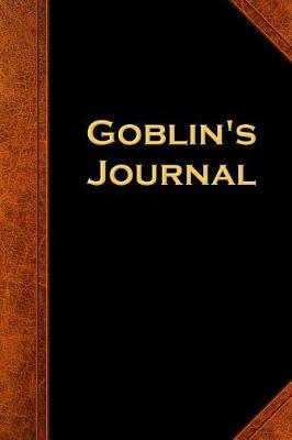 Book cover for Goblin's Journal Vintage Style