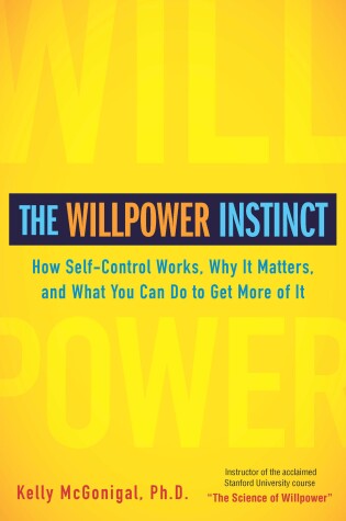 Cover of The Willpower Instinct