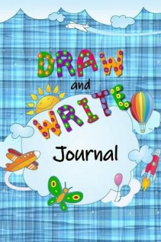 Cover of Blue Draw and Write Journal for Kids