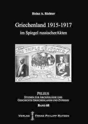 Book cover for Griechenland 1915-1917 Im Spiegel Russischer Akten