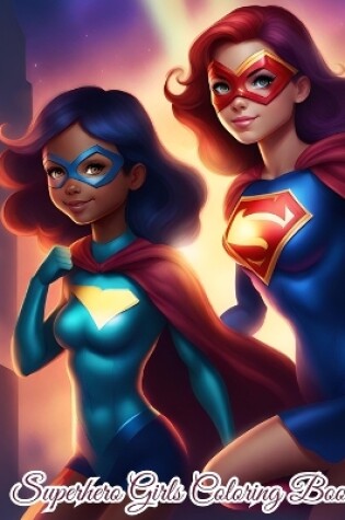 Cover of Superhero Girls Coloring Book