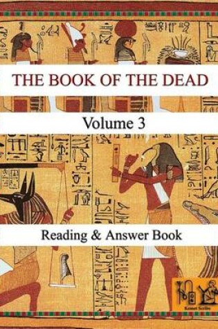 Cover of THE BOOK OF THE DEAD (VOLUME 3) Reading & Answer Book