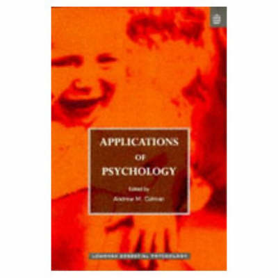 Cover of Applications of Psychology