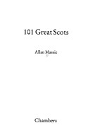 Book cover for 101 Great Scots