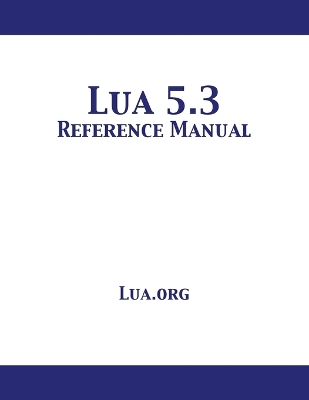 Cover of Lua 5.3 Reference Manual