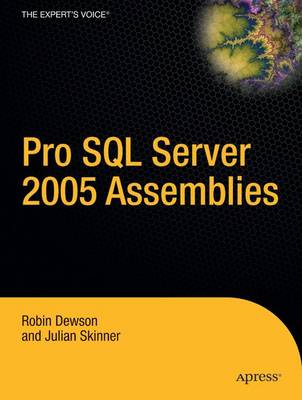 Book cover for Professional SQL Server Yukon Assemblies