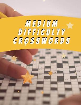 Book cover for Medium Difficulty Crosswords