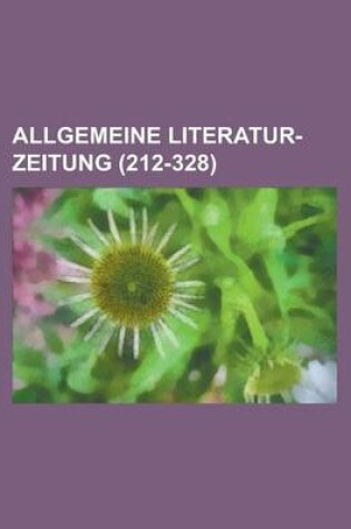 Cover of Allgemeine Literatur-Zeitung (212-328 )