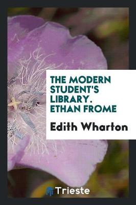 Book cover for The Modern Student's Library. Ethan Frome