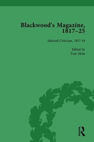 Cover of Blackwood's Magazine, 1817-25, Volume 5