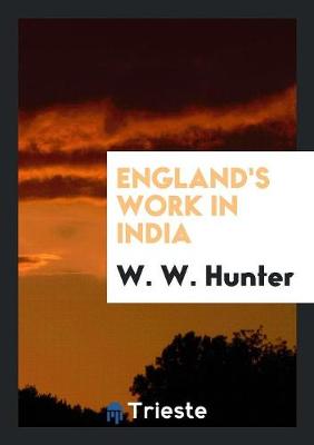 Book cover for England's Work in India