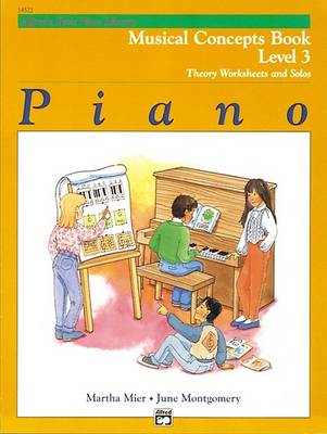 Book cover for Alfred's Basic Piano Library Musical Concepts 3