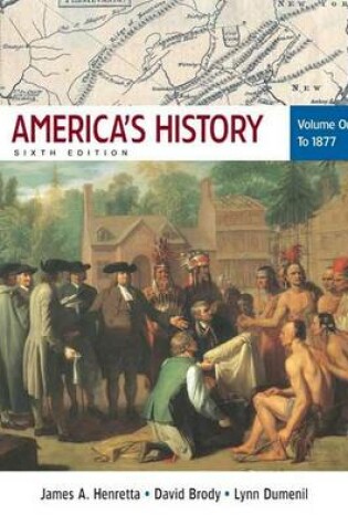 Cover of America's History, Volume I: To 1877