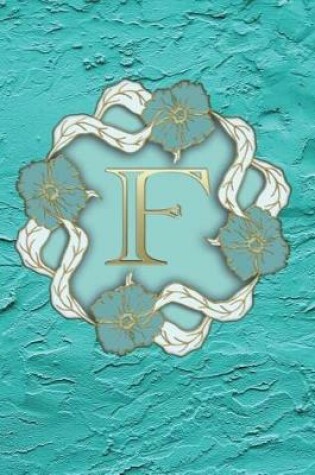 Cover of F Monogram Notebook