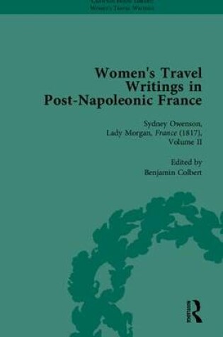 Cover of Women's Travel Writings in Post-Napoleonic France, Part II