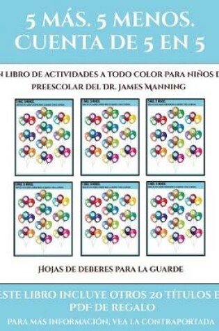 Cover of Hojas de deberes para la guarde (Fichas educativas para niños)