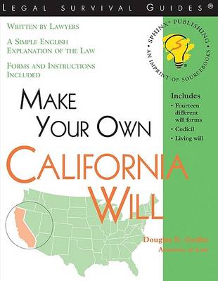 Cover of Make Your Own California Will