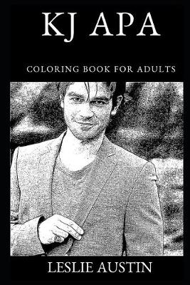 Cover of KJ Apa Coloring Book for Adults