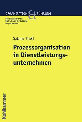 Cover of Prozessorganisation in Dienstleistungsunternehmen