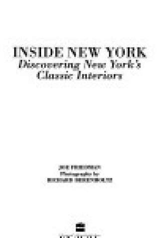 Cover of Inside New York