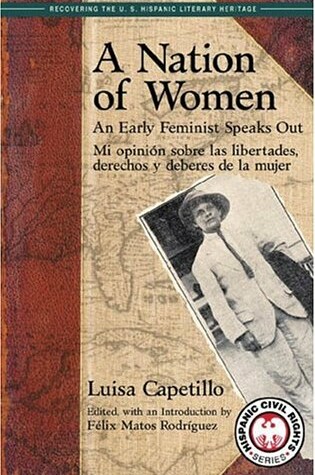 Cover of A Nation of Women: An Early Feminist Speaks Out