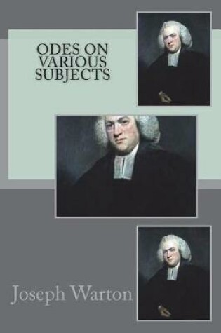 Cover of Odes on various subjects