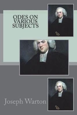 Book cover for Odes on various subjects