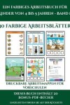 Book cover for Druckbare Arbeitsmappen für Vorschulen (Ein farbiges Arbeitsbuch für Kinder von 4 bis 5 Jahren - Band 8)